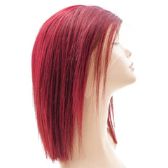 Cherry 13x4 Transparent Lace Front 100% Human Hair Bob Wig