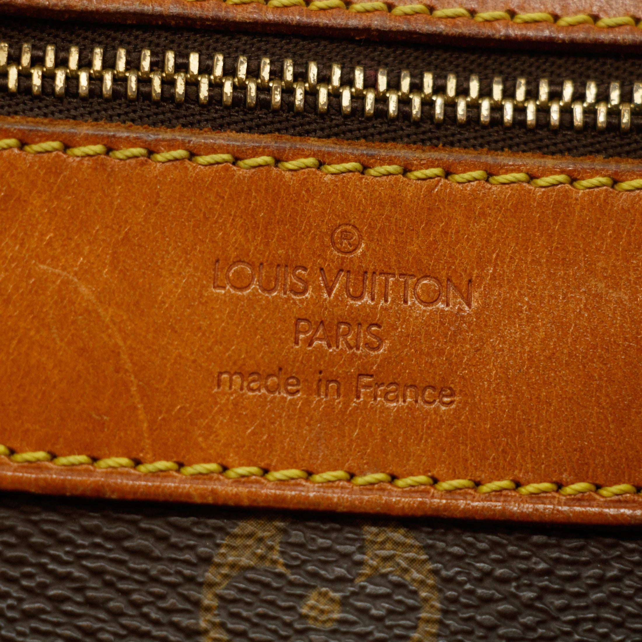 Louis Vuitton Brown Monogram Canvas Sac Shopping Tote 48 #2830
