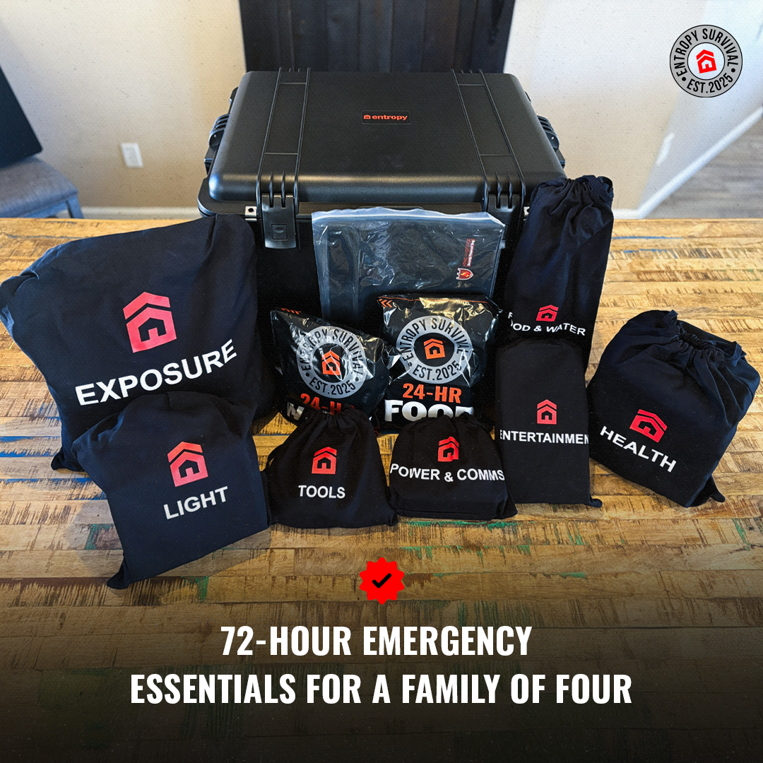 The Safe House Survival Kit | 72-Hour Family Emergency Kit