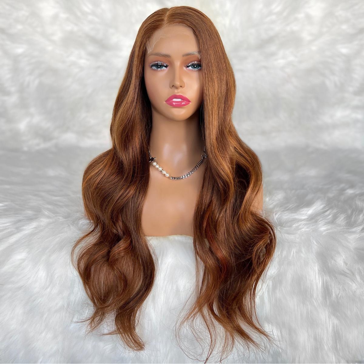 Raw Tempest Glueless 5x5 HD Lace Professionally Colored 100% Human Hair Closure Wig