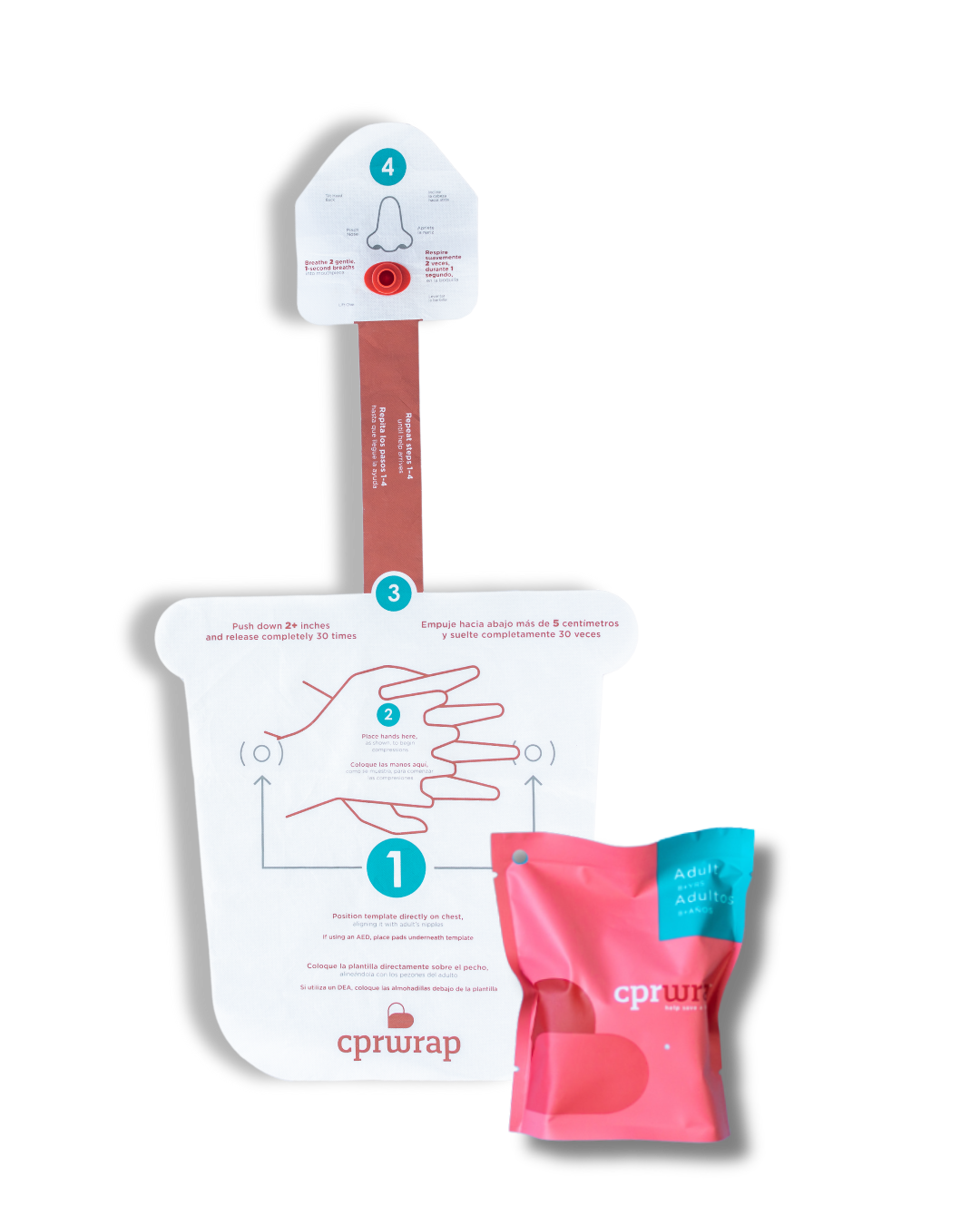 Bulk Adult CPRWrap™ Aid, Ages 8 & Up
