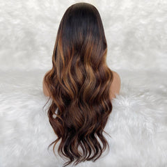 Raw Ava Glueless 5x5 HD Lace Professionally Colored 100% Human Hair Closure Wig