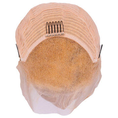 Blonde Body Wave 13x4 Transparent Lace Front Human Hair Wig