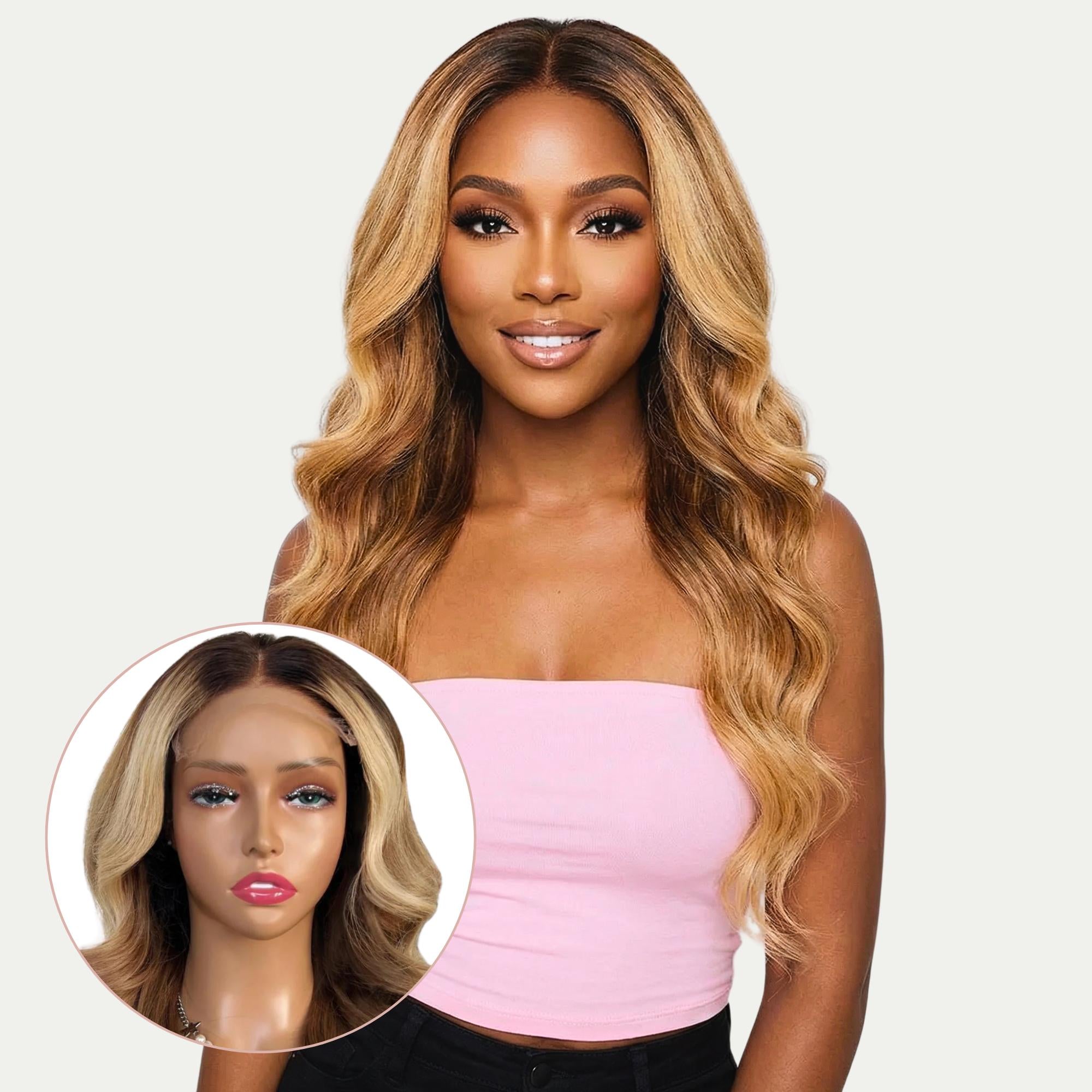 Raw Charlotte Glueless 5x5 HD Lace Professionally Colored 100% Human Hair Closure Wig
