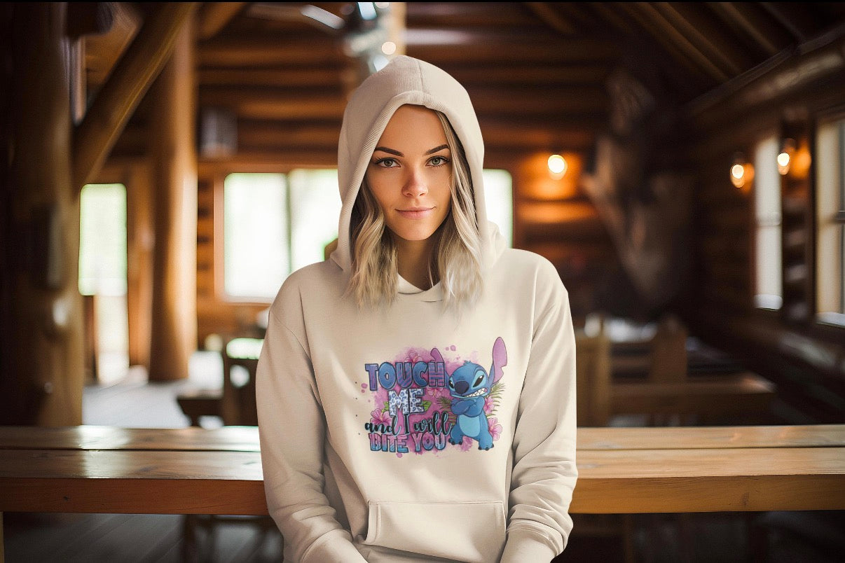 Touch me I will Bite you! Hoodie