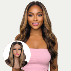 Raw Harper Glueless 5x5 HD Lace Professionally Colored 100% Human Hair Closure Wig