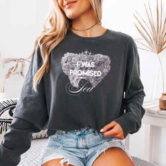 I Was Promised Tea Comfort Colors Long Sleeve – Regency BookTok Shirt
