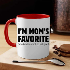 I’m Mom’s Favorite Coffee Mug - Funny Mom’s Favorite Son & Daughter Cup