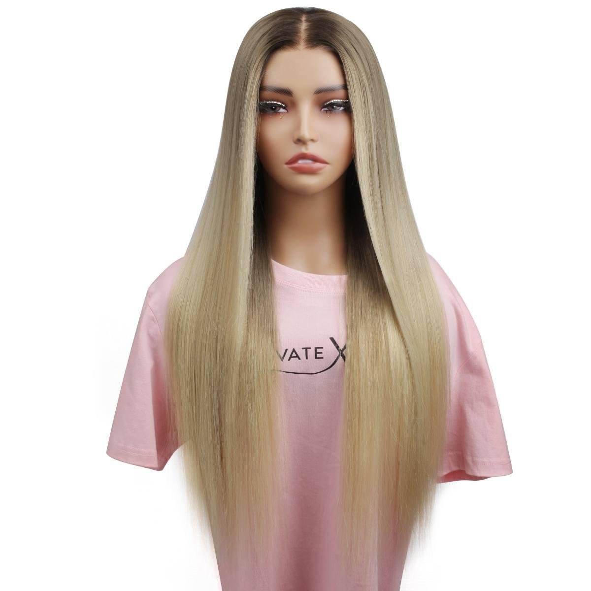 Raw Jezebel Glueless 5x5 HD Lace Professionally Colored 100% Human Hair Closure Wig