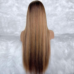 Raw Layla Glueless 5x5 HD Lace Professionally Colored 100% Human Hair Closure Wig