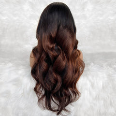 Raw Luscious Glueless 5x5 HD Lace Professionally Colored 100% Human Hair Closure Wig