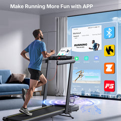 Toputure TP5 Foldable Treadmill with 12% Incline