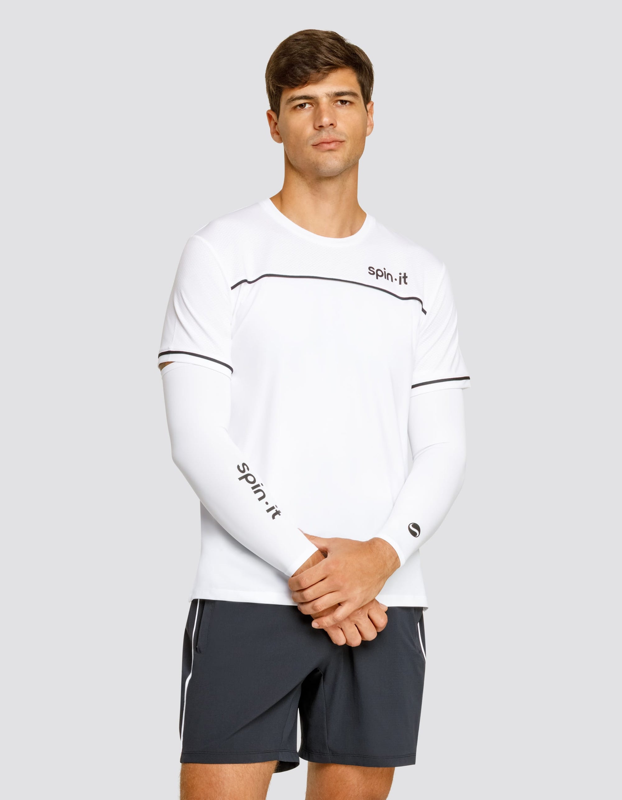 Elevate Compression Sleeves - Chalk White