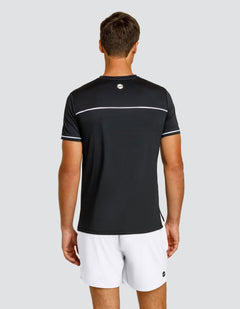 Lionel Short Sleeve Top - Onyx Black