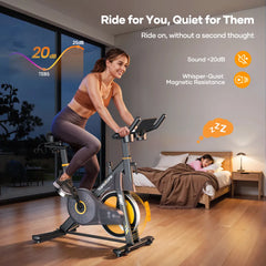 Toputure TEB5 Magnetic Exercise Bike for Indoor Cycling