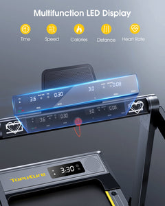 Toputure TP5 Foldable Treadmill with 12% Incline