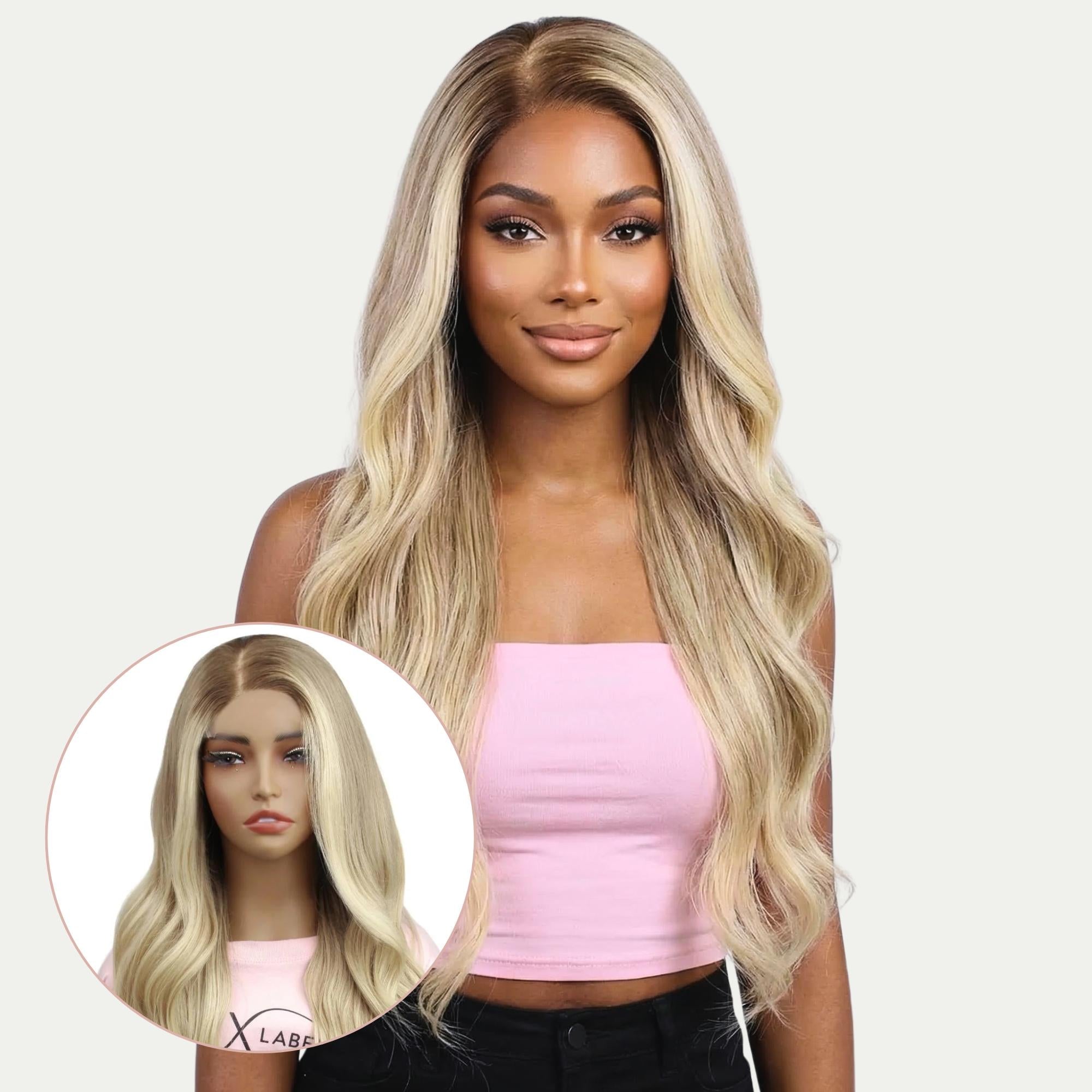 Raw Taylor Glueless 5x5 HD Lace Professionally Colored 100% Human Hair Closure Wig