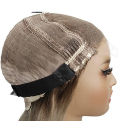 Raw Tiffany Glueless 5x5 HD Lace Professionally Colored 100% Human Hair Closure Wig