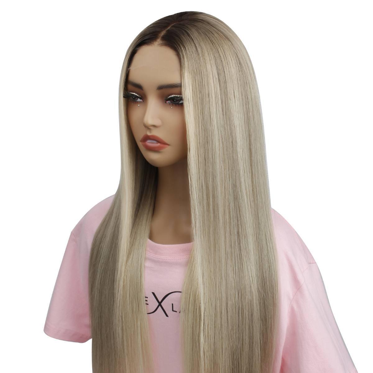 Raw Tiffany Glueless 5x5 HD Lace Professionally Colored 100% Human Hair Closure Wig