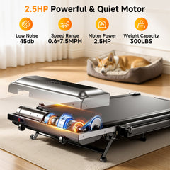Toputure TP6 Treadmill with Adjustable Handles