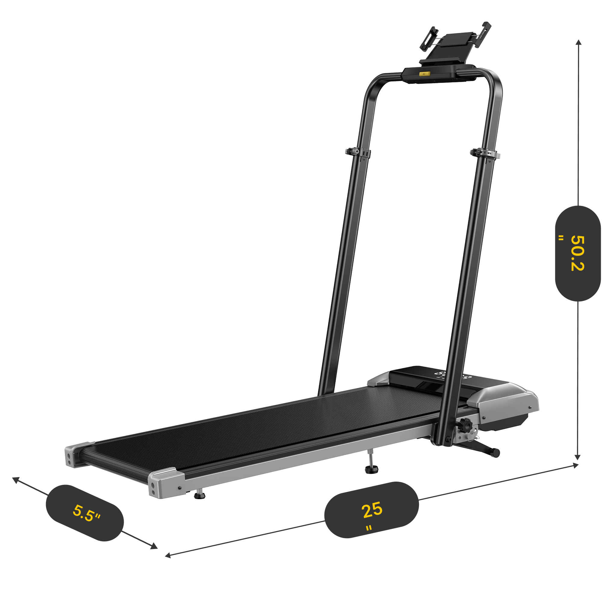 Toputure TP6 Treadmill with Adjustable Handles