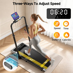 Toputure TP6 Treadmill with Adjustable Handles