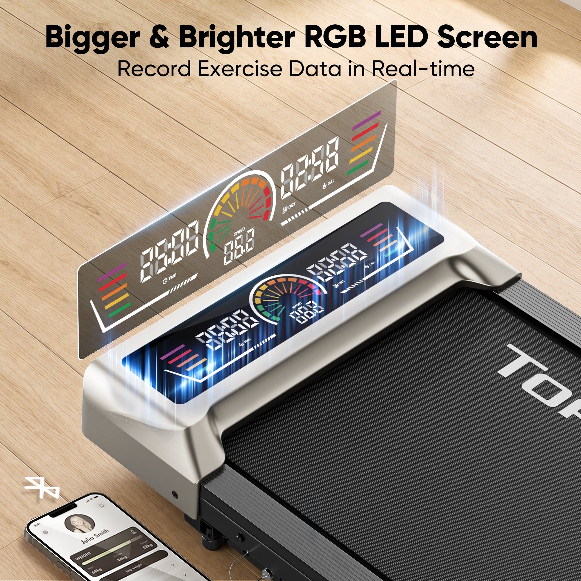 Toputure TP8 Under Desk Walking Pad for Home & Office