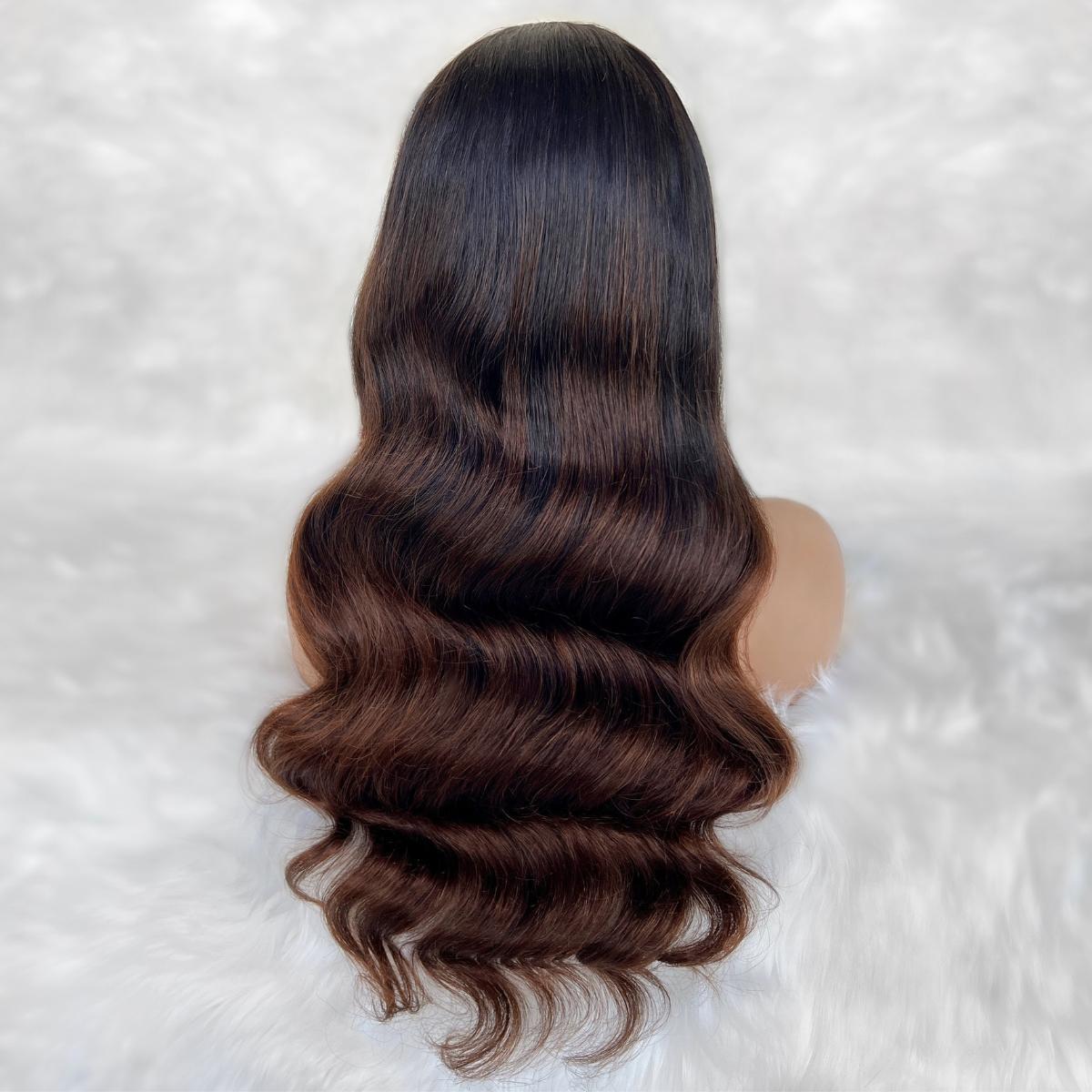 Raw Victoria Glueless 5x5 HD Lace Professionally Colored 100% Human Hair Closure Wig