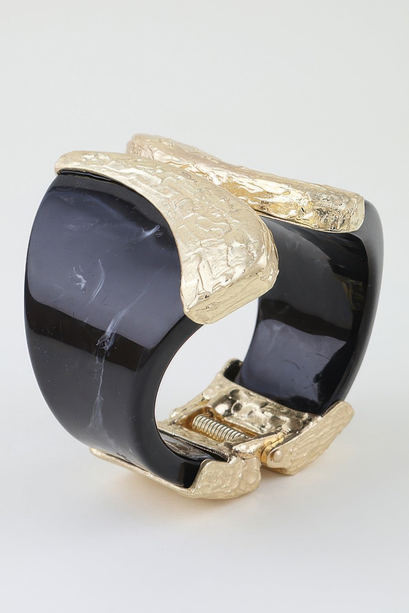 Abstract Stone Pillar Cuff Bracelet