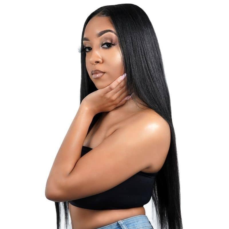 Straight 13x4 HD Lace Front Human Hair Wig
