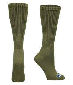 Military Knee high Premium Crew Socks (2 Pack)