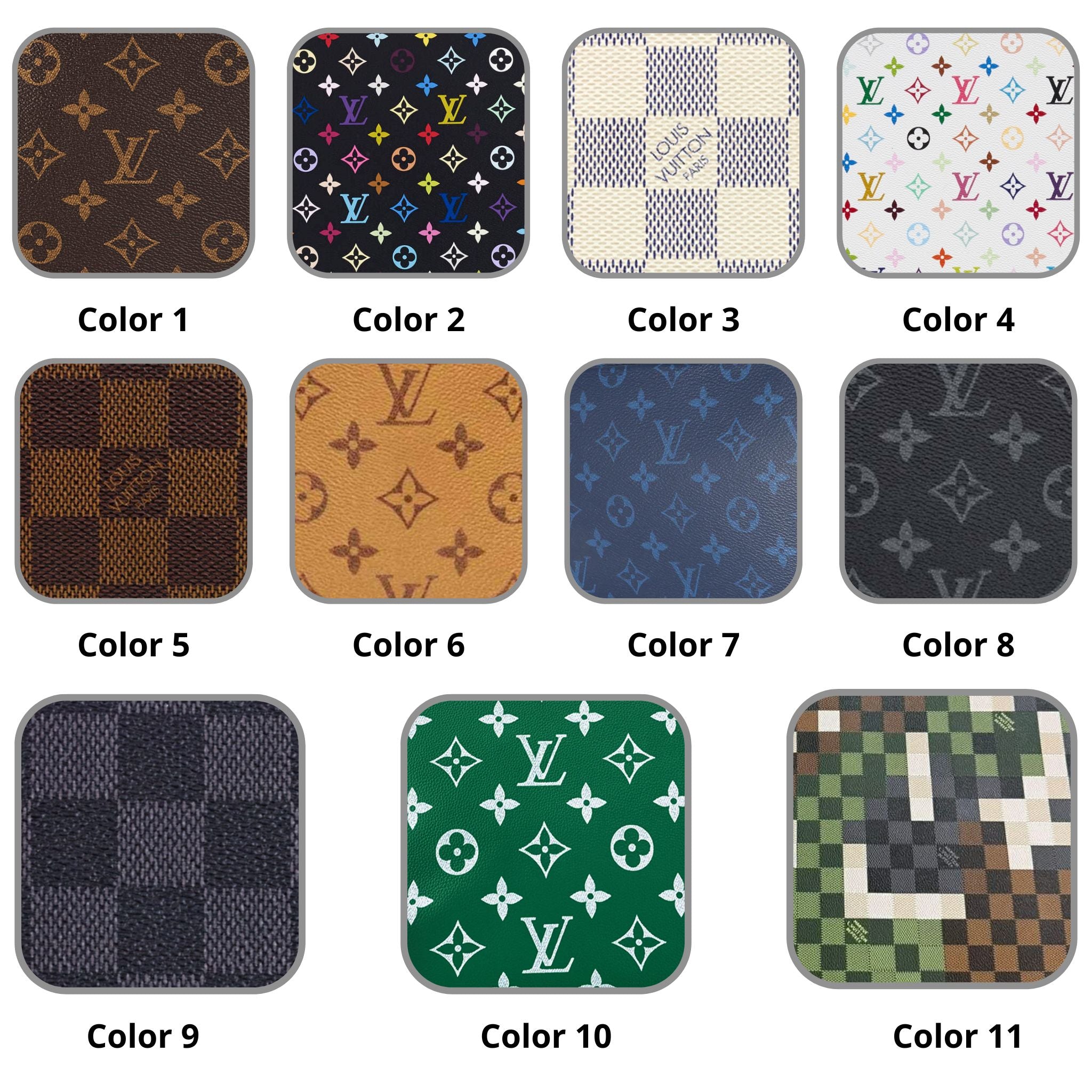 Recycled Louis Vuitton Wallet – Upcycled Luxury Card Holder 1