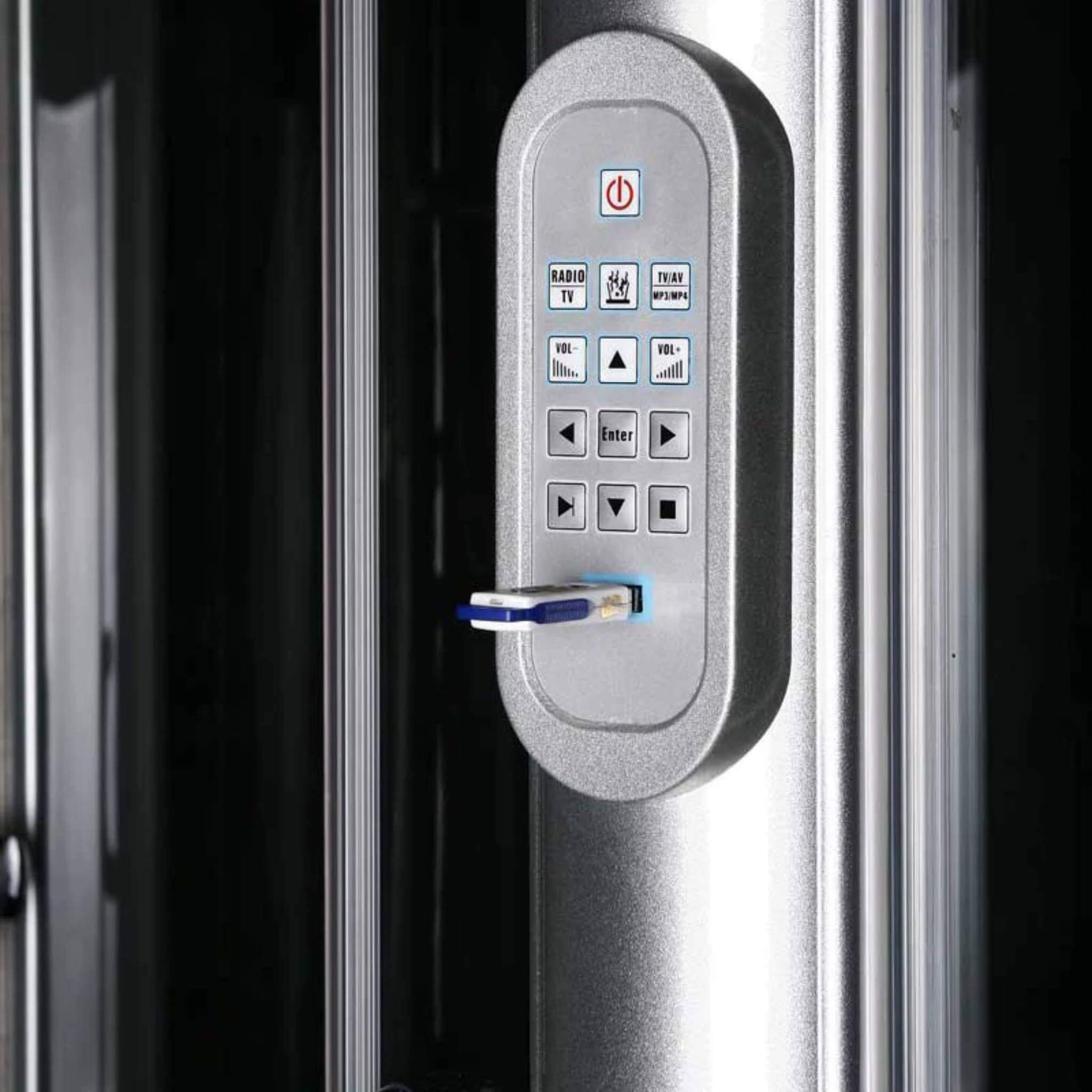Maya Bath Siena Steam Shower With 10 Acupuncture Jets (SAK31847)