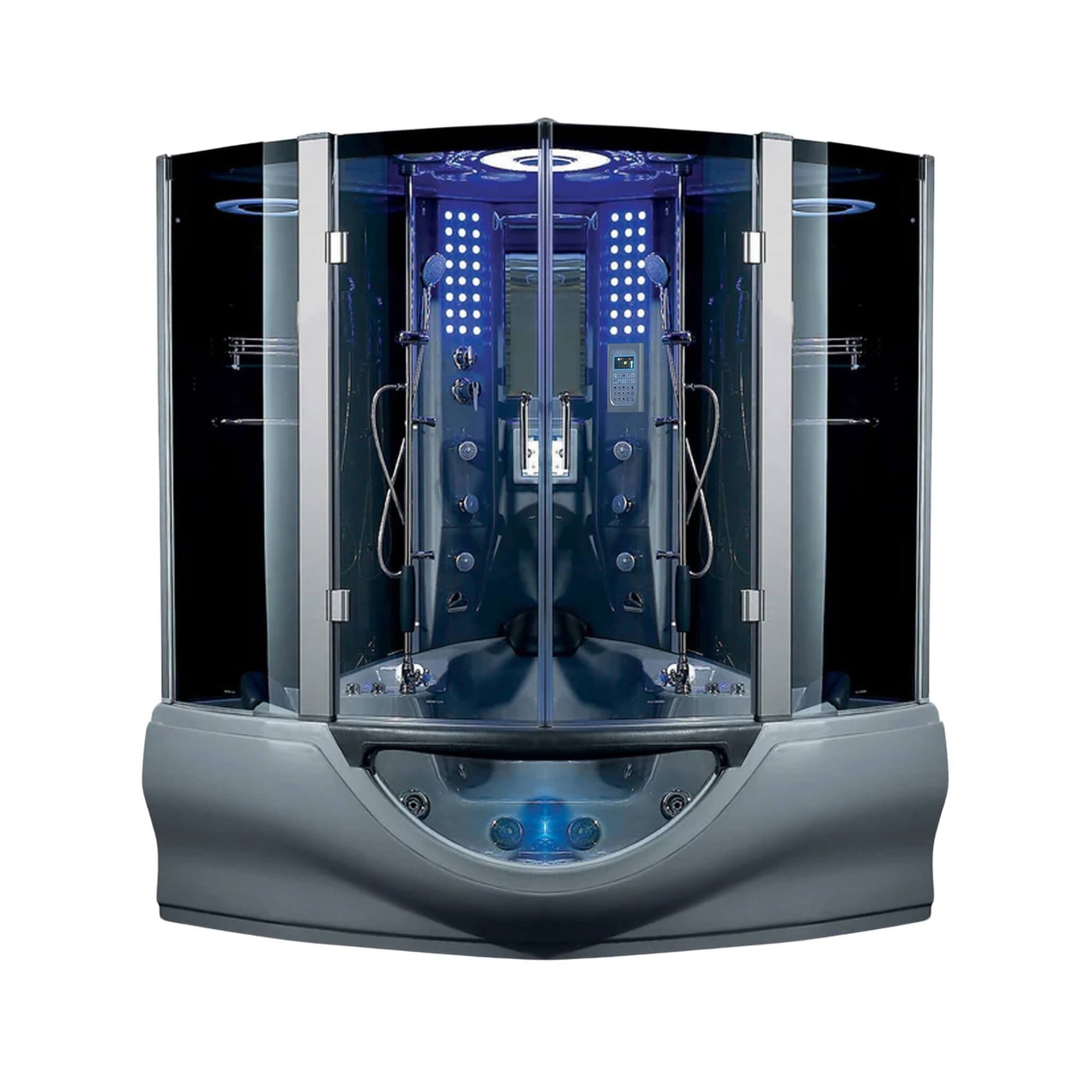 Maya Bath Valencia Steam Shower Massage Bathtub With LCD TV (SAK20479)