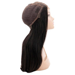 Straight 4x4 Transparent Lace 100% Human Hair Closure Wig