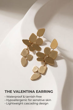 Valentina Waterproof Statement Dangle Earring